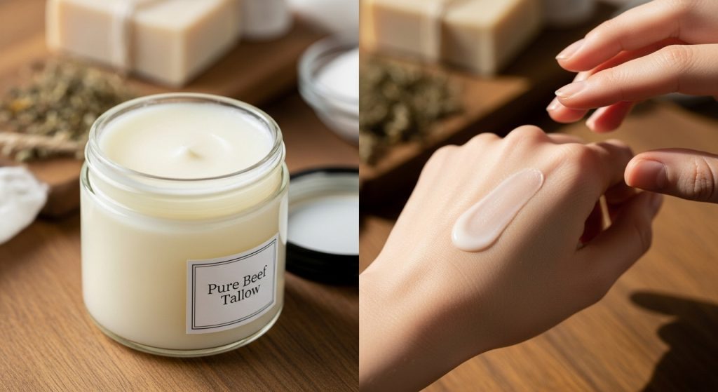pure beef tallow for skin